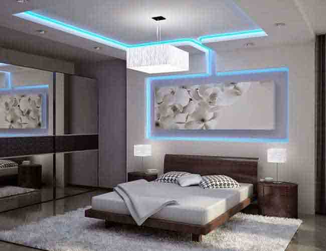 Interior design and build out, custom led light